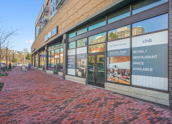 A view of a store