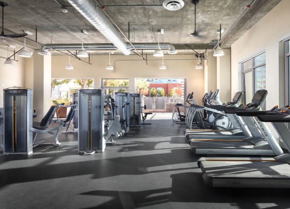 Two Level Fitness Center at Centerra, San Jose