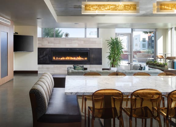 Media Lounge at Centerra, San Jose, California