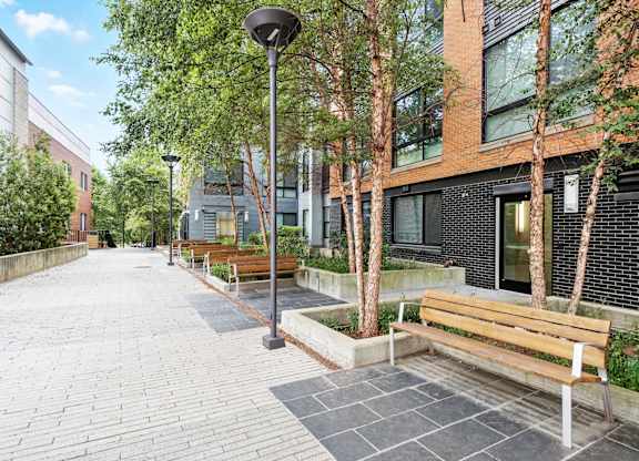 Photo of  Walkway alongside the building