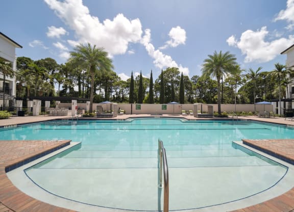 Soak in the sun at the resort style pool