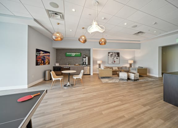 Coffee bar in lounge