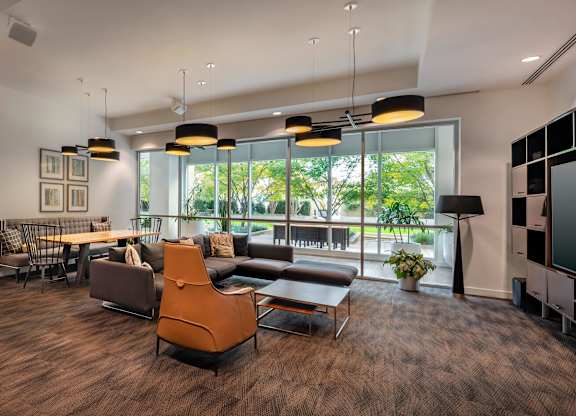Clubroom TV lounge