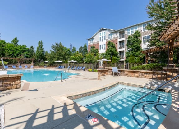 take a dip in our resort style swimming pool