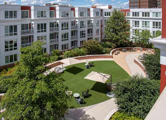 Photo of courtyard