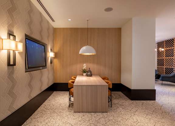 Photo of lobby seating