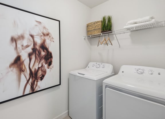 Washer and dryer included in all rental homes at Martinique at Lakewood Ranch