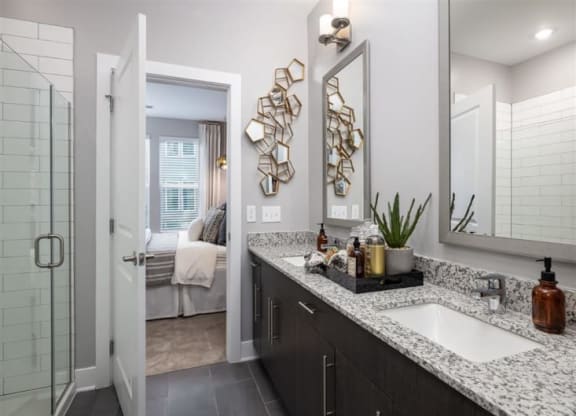 Designer Bathroom Suites at Cameron Square, Alexandria, VA, 22304