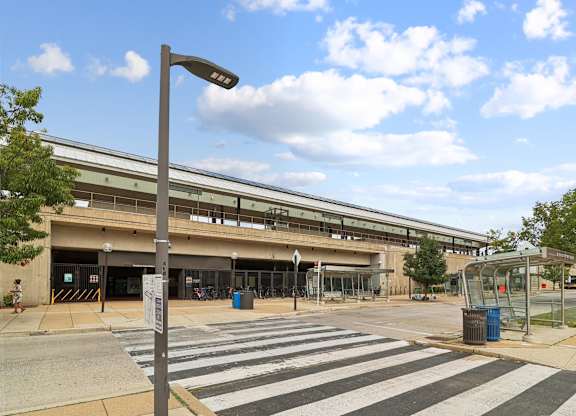 Braddock Road station plaza