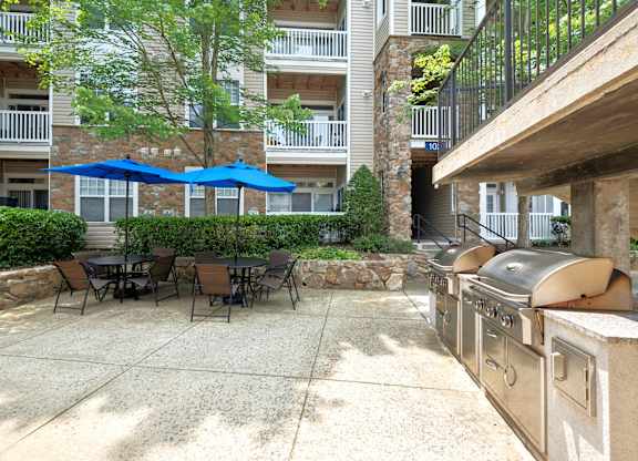 Photo of grilling area