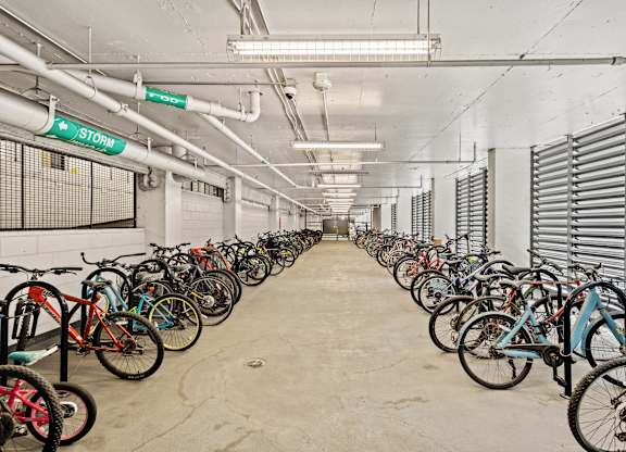 Photo of bike storage
