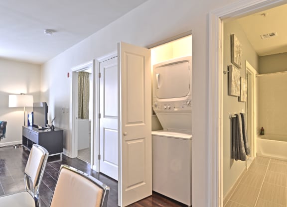 In-unit washer and dryer