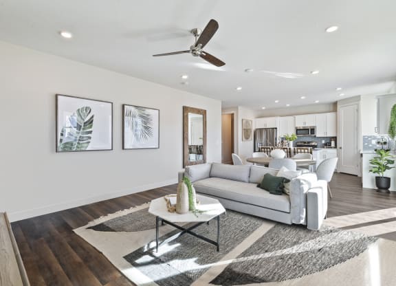 Furnished living area