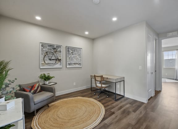 Furnished loft space