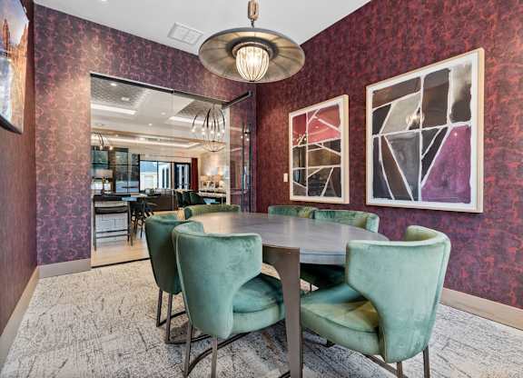 Conference room at 198 Milltown Apartments, Burlington, North Carolina