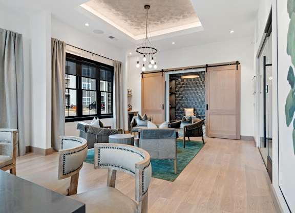 Bright Living Area at 198 Milltown Apartments, Burlington