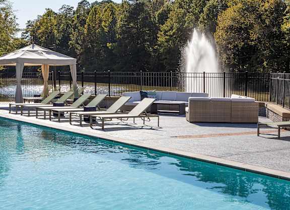 pool deck at Inverness Cliffs, Alabama, 35242