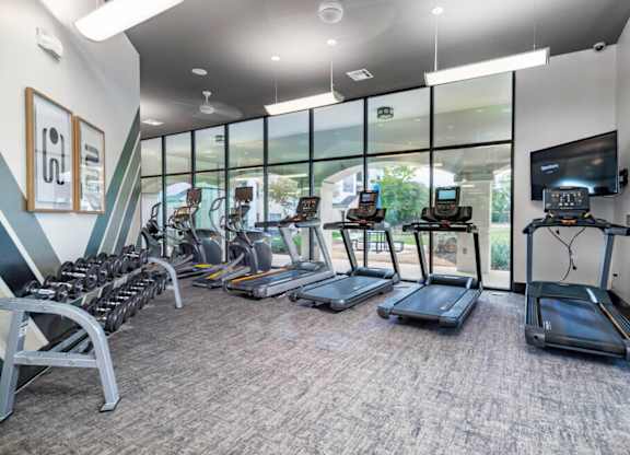 Gym at Pecan Springs, San Antonio, TX