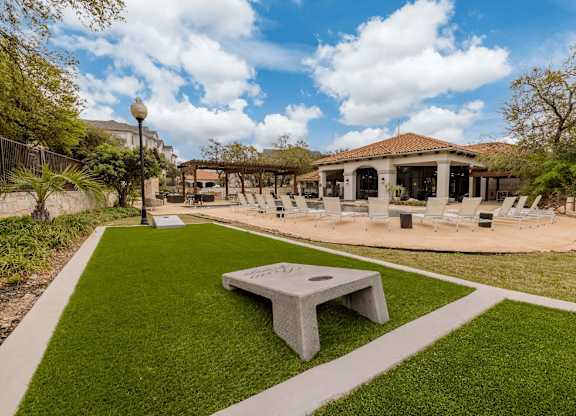 Cornhole at Pecan Springs, San Antonio, 78249