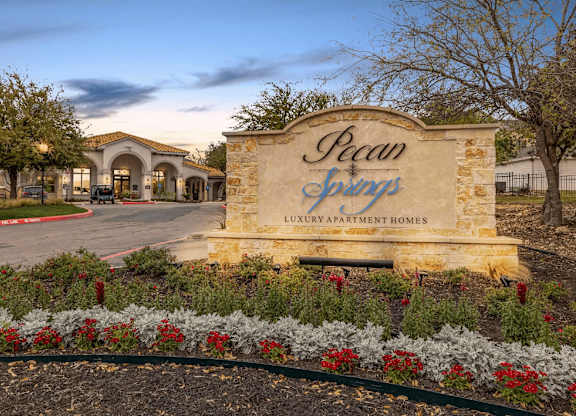 Property Signage at Pecan Springs, San Antonio, TX