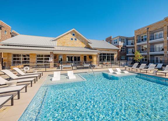 Sparkling Pool at Magnolia Grove Apartments, Texas