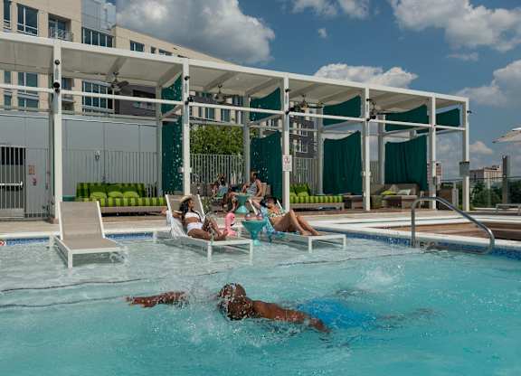 Poolside Sundeck at The Pearl, Maryland