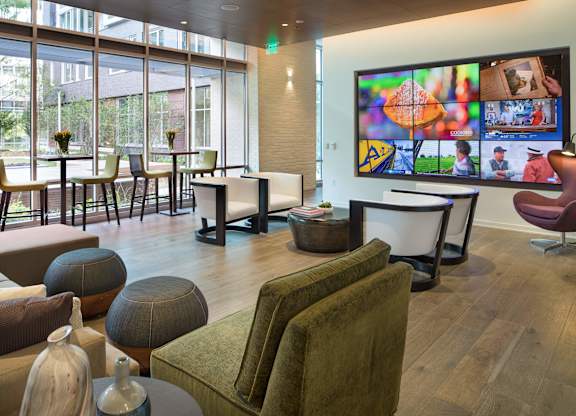 TV Lounge at The Pearl, Silver Spring, Maryland