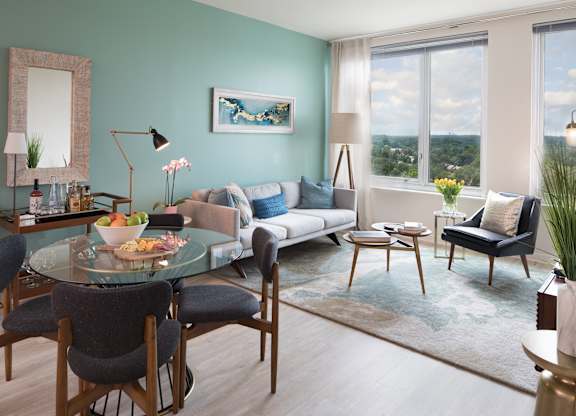Living Room at The Pearl, Silver Spring, Maryland
