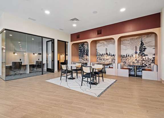 Business Center at The Hallon apartments,Hopkins, 55343
