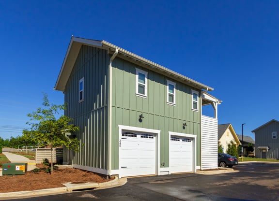 attached garages under home