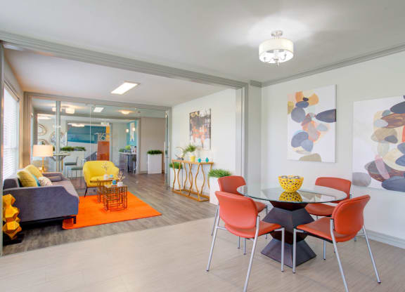 Dining And Living Area at Metro 5514, Texas, 77021