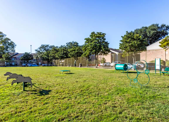 Dog Park at The Reserve at City Center North, Texas