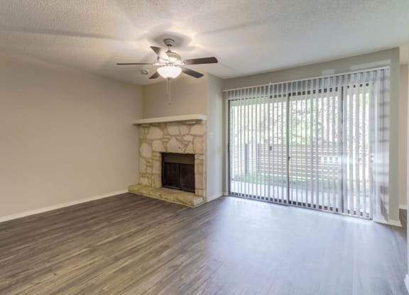 Unfurnished Living Area at Turtle Creek Vista, San Antonio, Texas