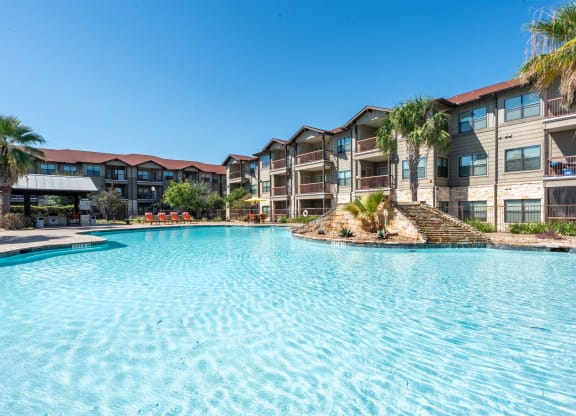 legacy brooks apartments swimming pool;  at Legacy Brooks, Texas
