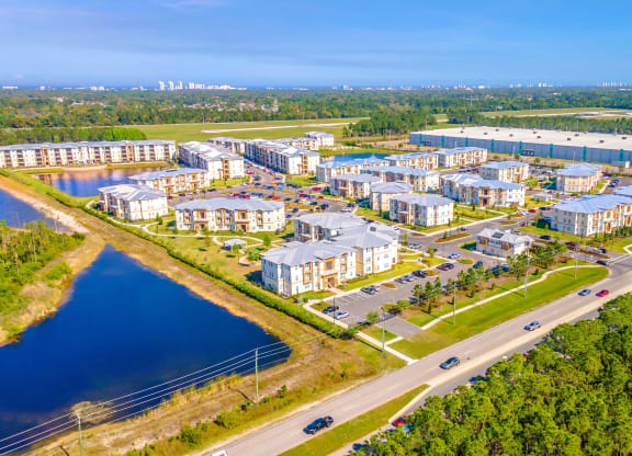 Aerial View of Community