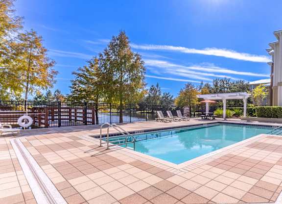 Resort Style Pool with Lake View