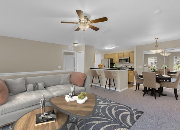 Resort Style Living Rooms