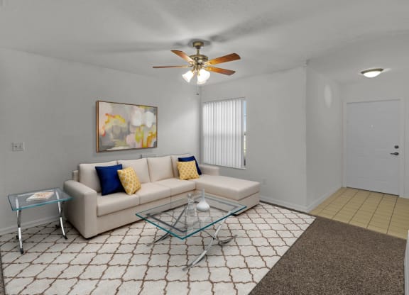 Living Room and Entryway