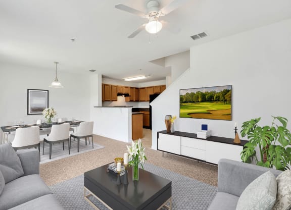 Living Room/Dining Area