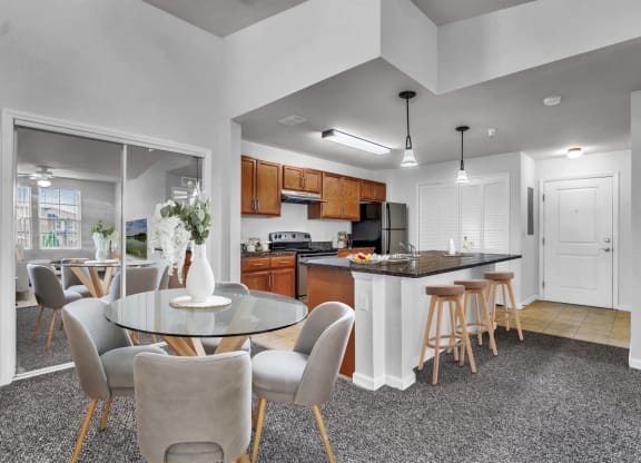 Dining Room and Kitchen