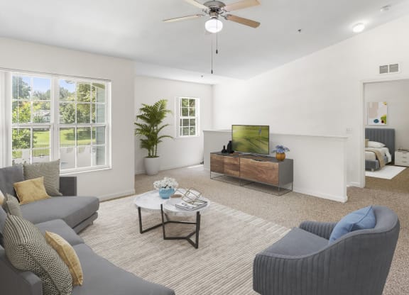 Upstairs - Living Room