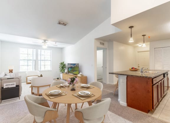 Dining room and Kitchen