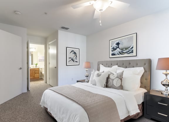 Spacious Bedroom with Closet and Ensuite Bath