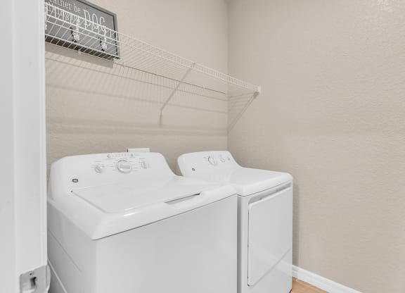 Washer and dryer