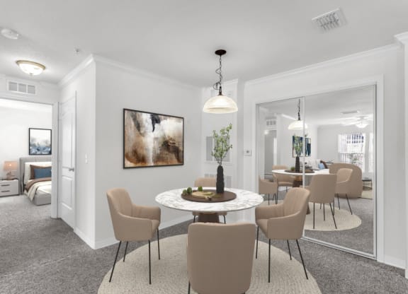2 bedroom Unit - Dining Area