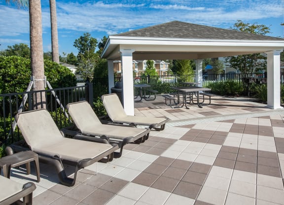 Poolside