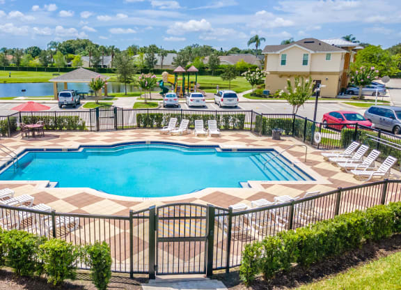 take a dip in our resort style pool