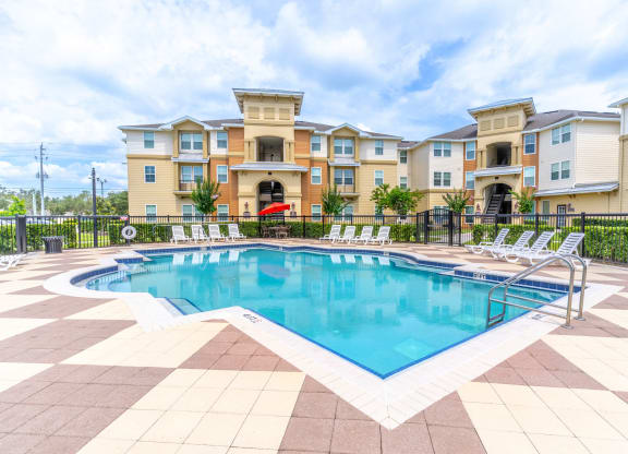 take a dip in our resort style pool