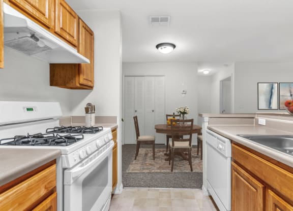 Kitchen and Dining Area
