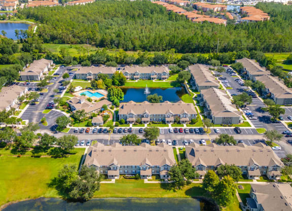 a group of houses in a subdivision